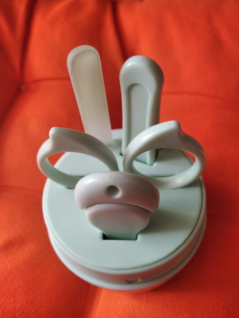 Kit cortauñas para cortar las uñas a mi bebé